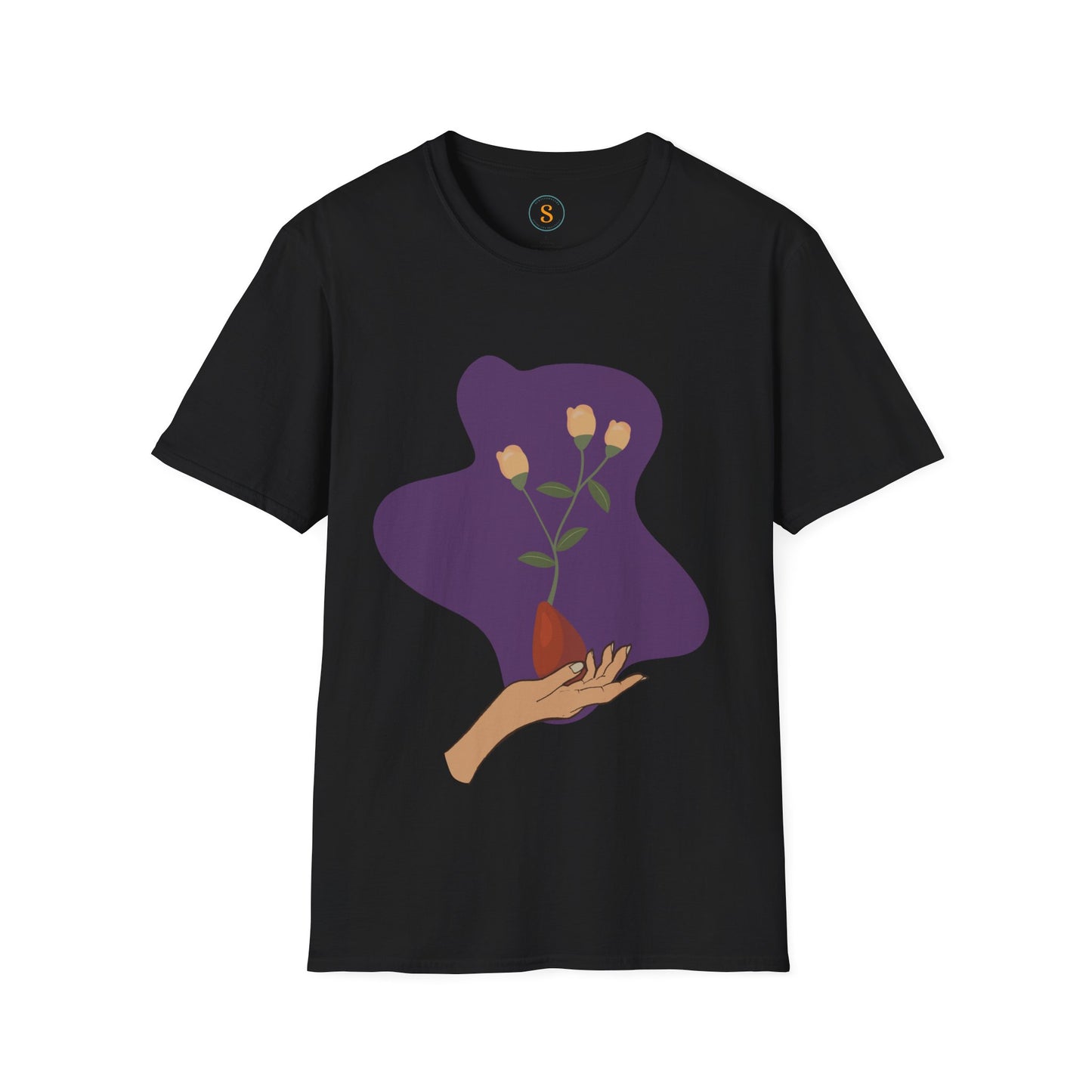 Spiritual Growth T-shirt Gildan 6400 Unisex Softstyle- Free USA shipping
