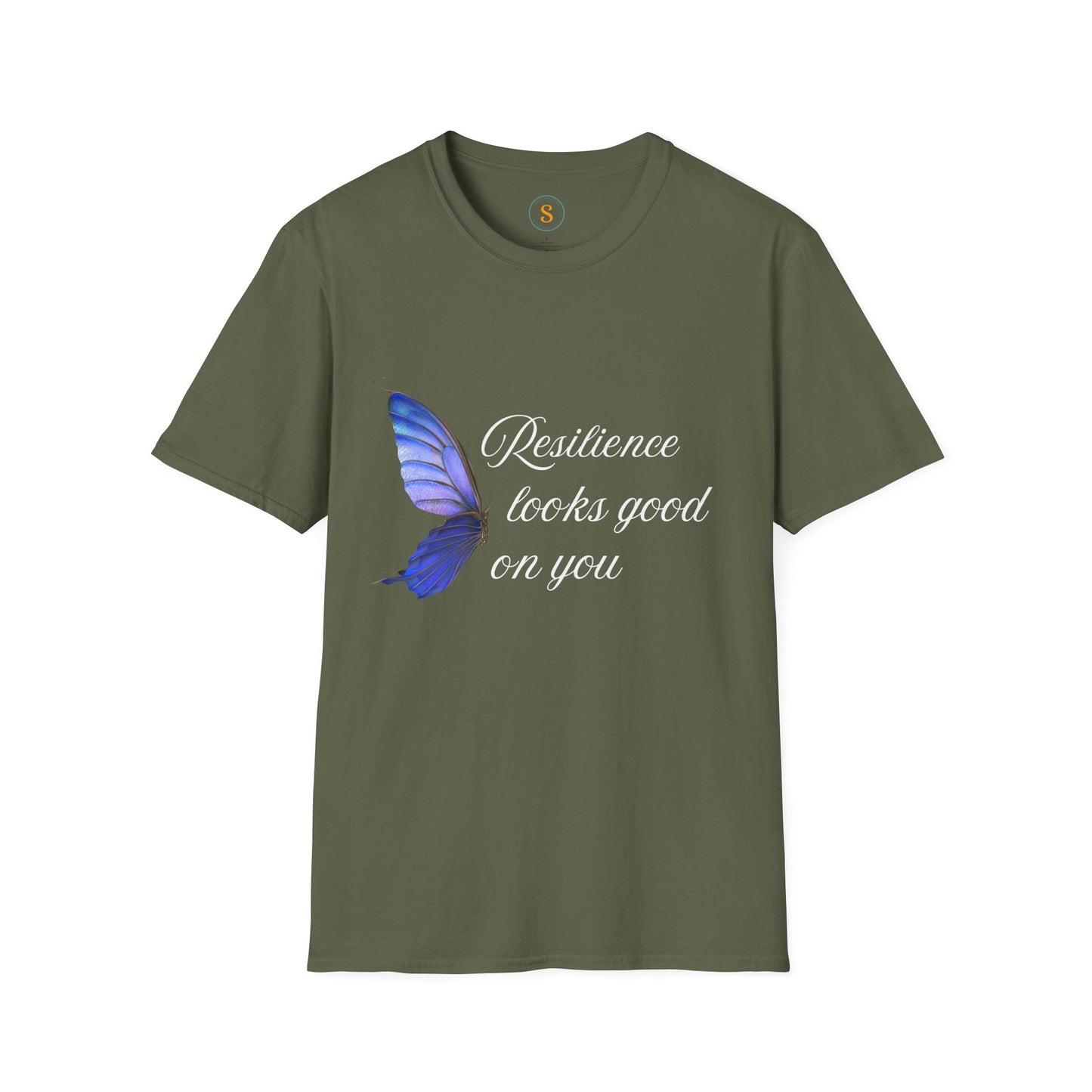 Resilience Looks Good on You Spiritual T-shirt Gildan 6400 Unisex Softstyle