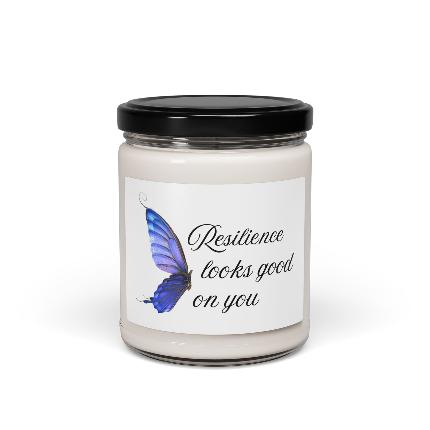 Resilience Looks Good on You Custom Design Scented Soy Candle, 9oz-Free USA Shipping