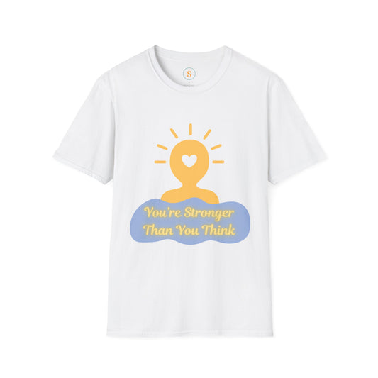 You're Stronger Than You Think Spiritual T-shirt Unisex Softstyle Gildan 64000- FREE USA Shipping