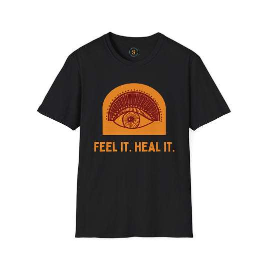 Feel It Heal It Spiritual T-shirt Unisex Softstyle Gildan 64000- FREE USA Shipping