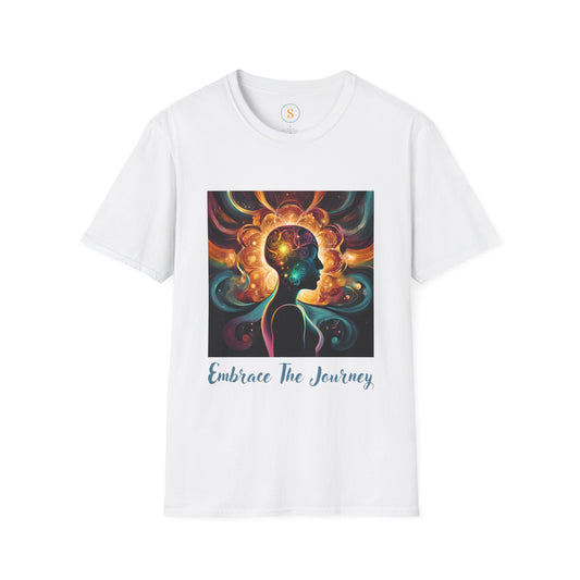 Embrace the Journey Spiritual T-shirt Unisex Softstyle Gildan 64000- FREE USA Shipping