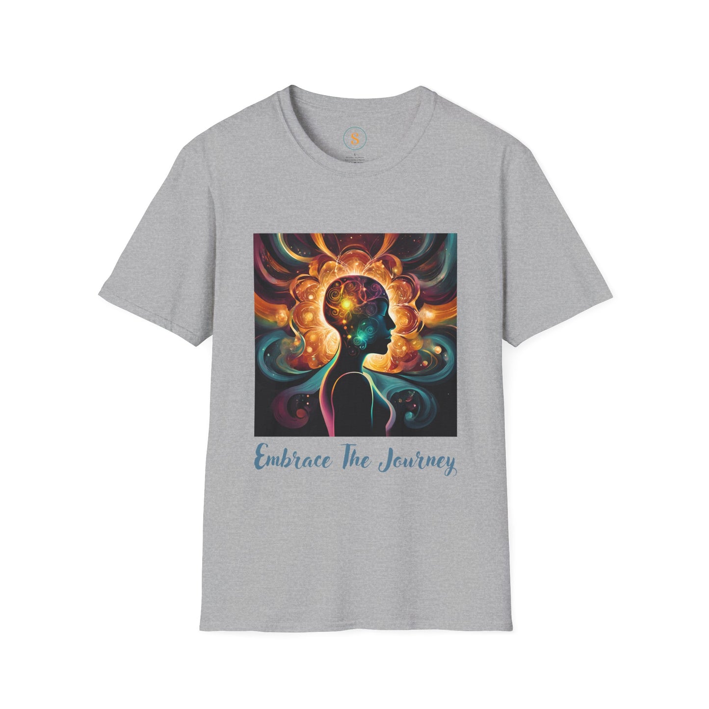 Embrace the Journey Spiritual T-shirt Unisex Softstyle Gildan 64000- FREE USA Shipping