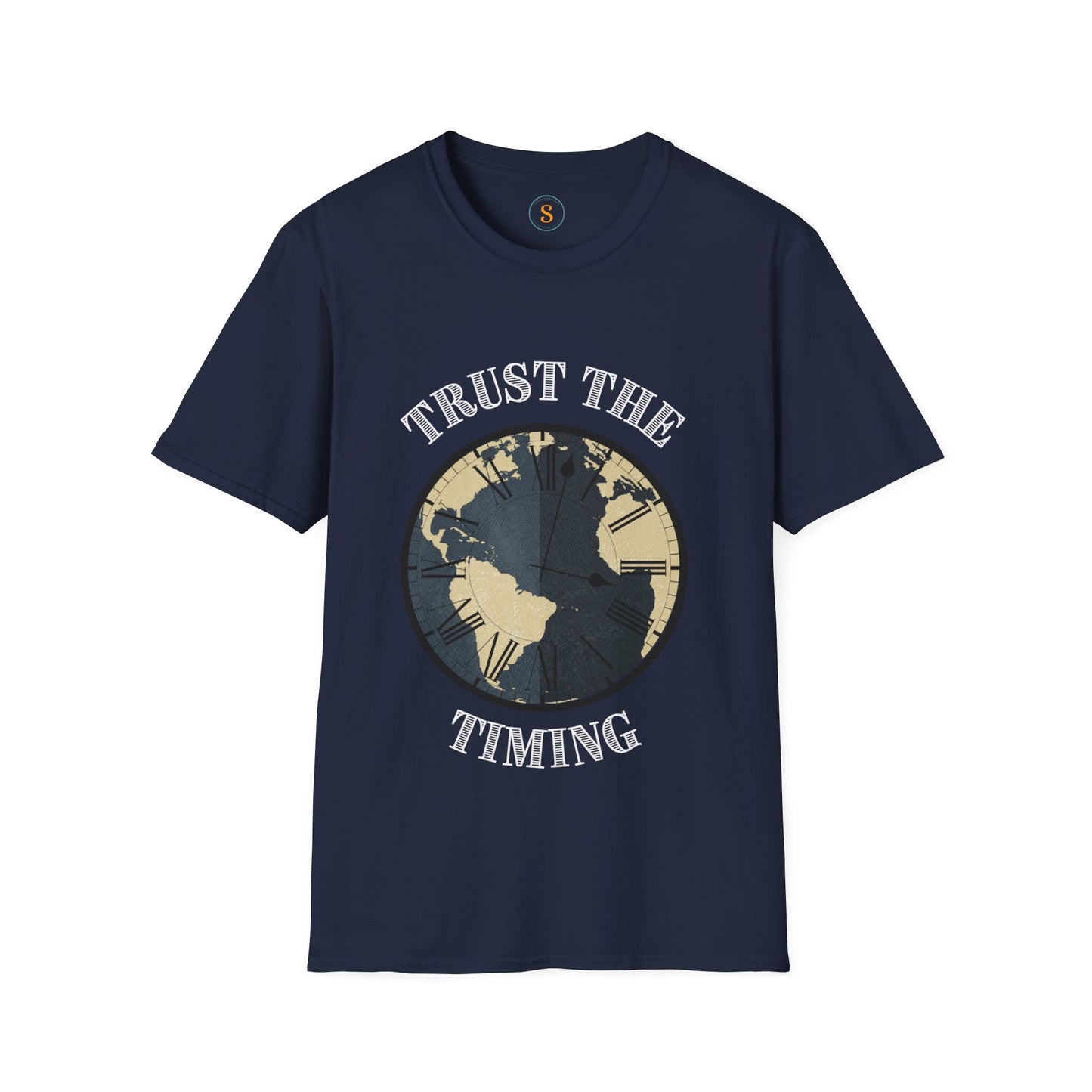 Trust the Timing Spiritual T-shirt Unisex Softstyle Gildan 64000- FREE USA Shipping