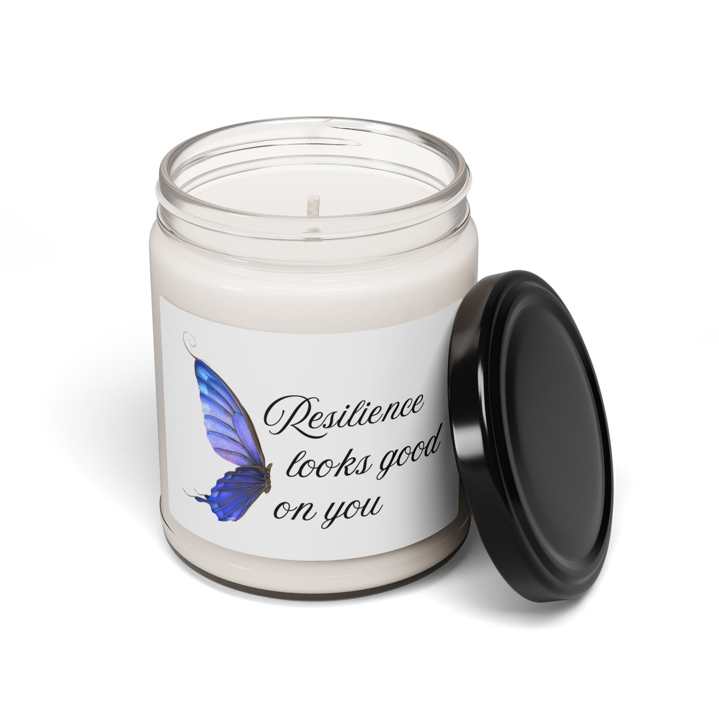 Resilience Looks Good on You Custom Design Scented Soy Candle, 9oz-Free USA Shipping