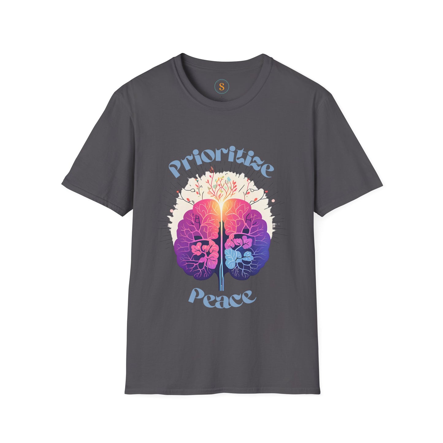 Prioritize Peace Spiritual T-shirt Unisex Softstyle Gildan 64000- FREE USA Shipping